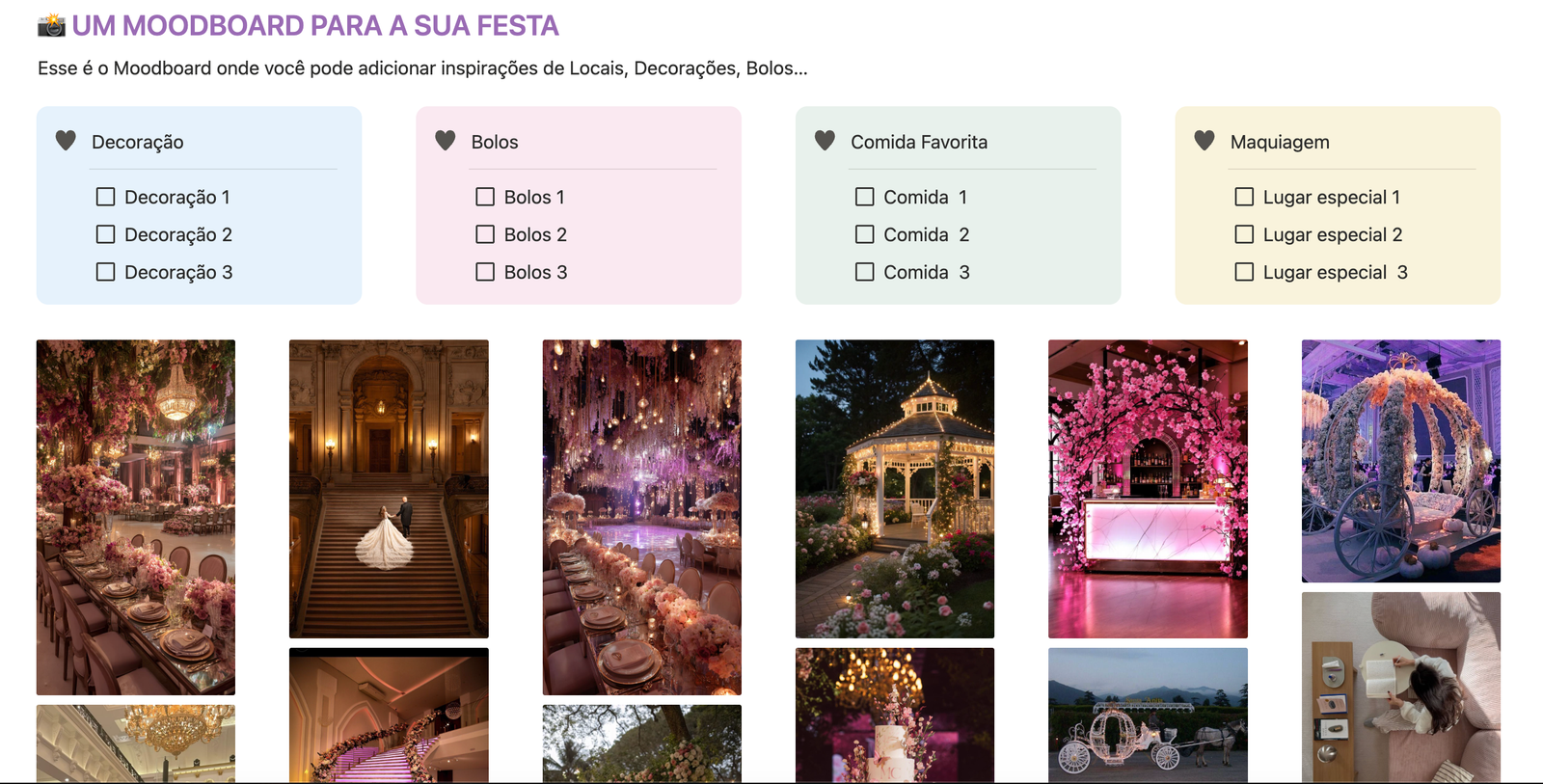 Preview do Planner